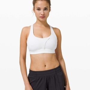Lululemon Stash it All Sports Bra Women's White